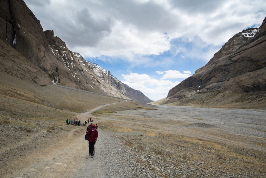 Trekker on Kailash Circuit